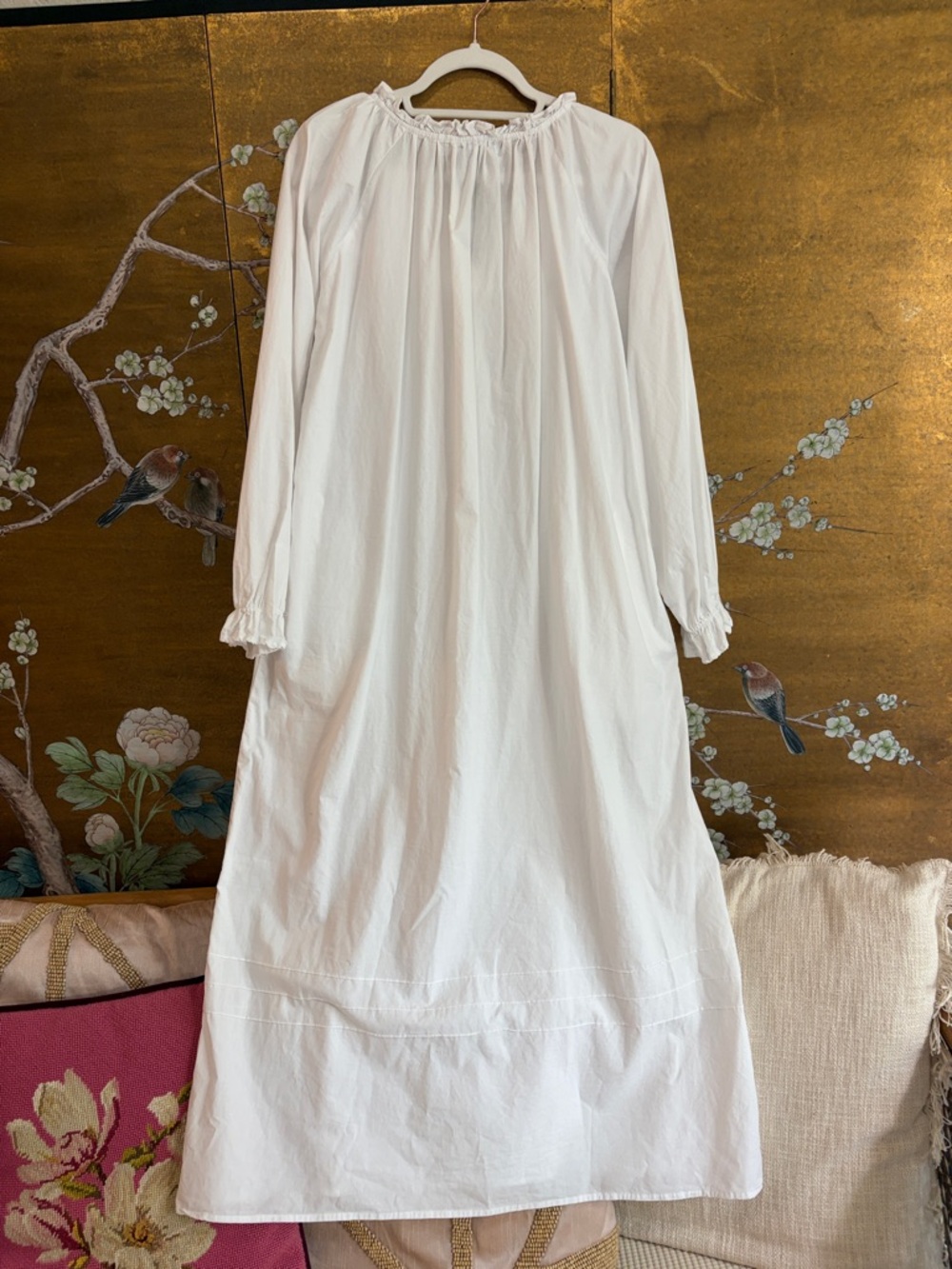 Doen style, 100% cotton Victorian style nightgown, lightweight, cottagecore. - Picture 6 of 11